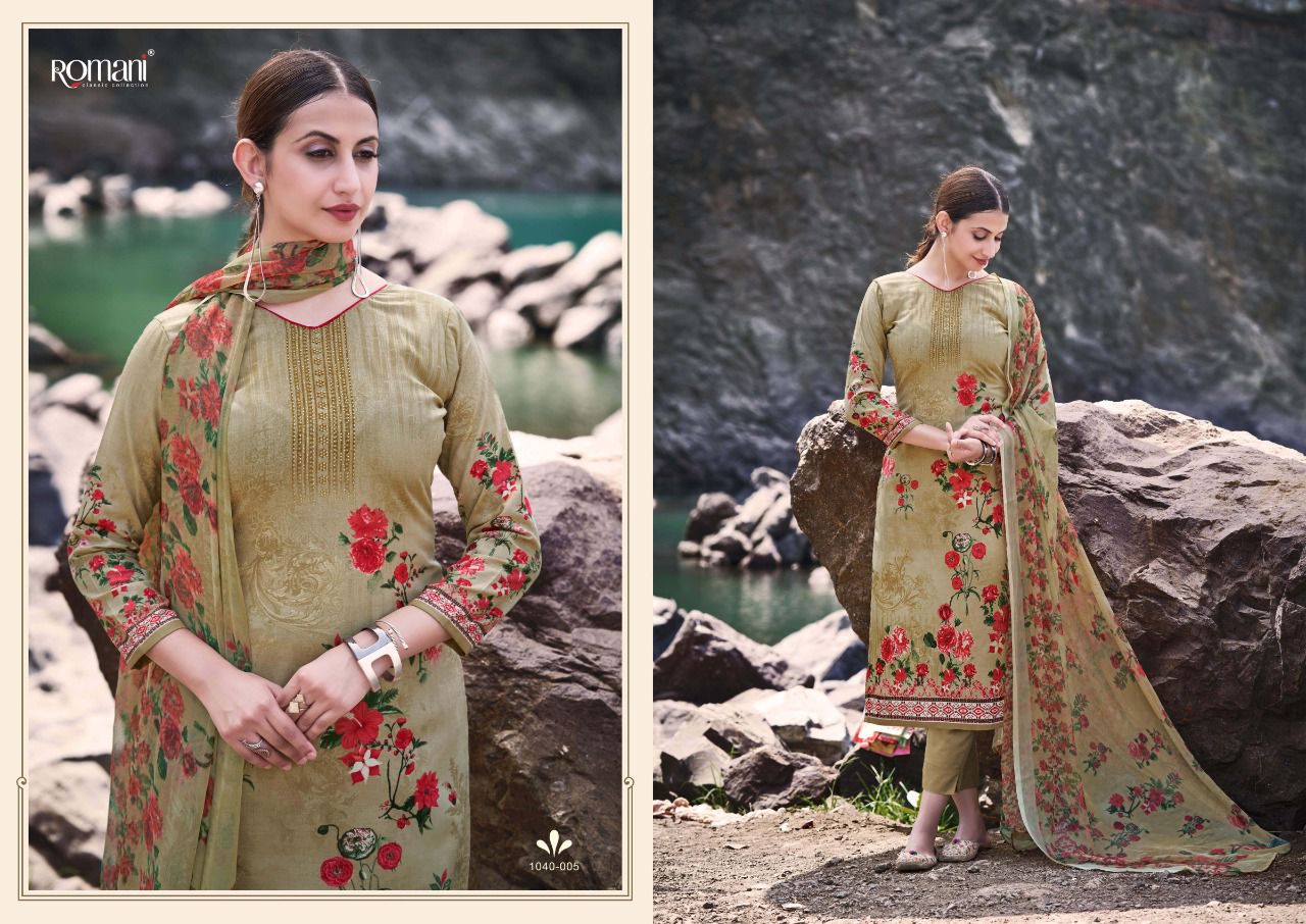 Romani Kiara Vol-2 Cotton Dress Material - Image 4