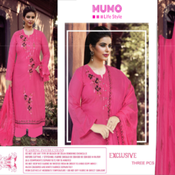 Alternative view of Original Pakistani Swiss Cotton Three Piece