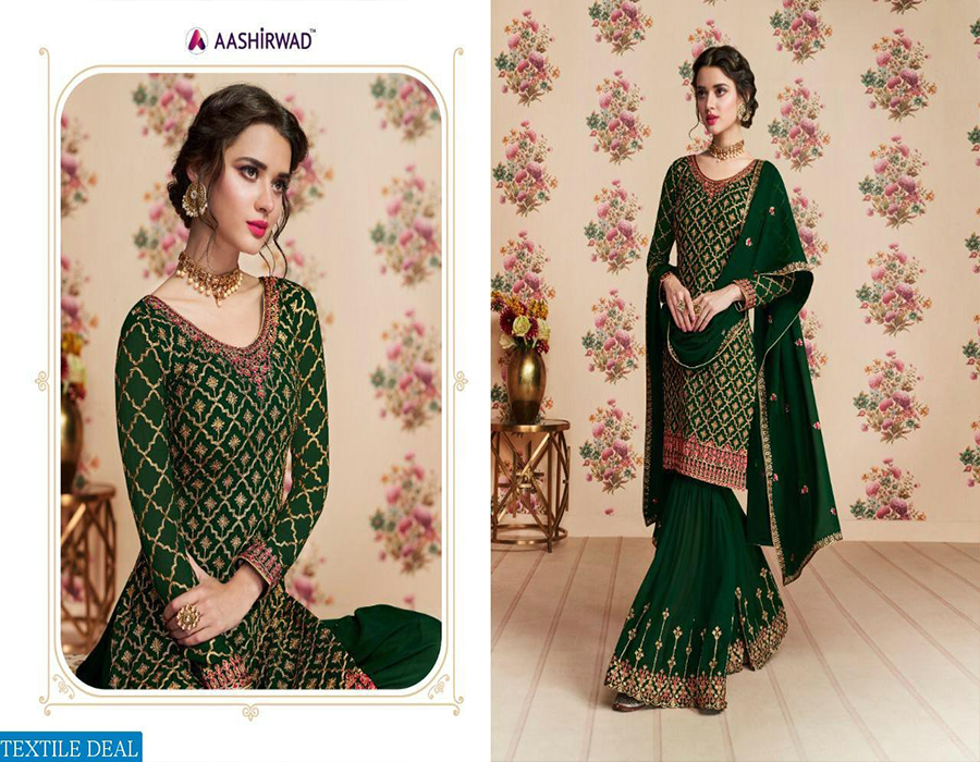 Aashirwad Nafiza Gharara Dresses - Image 4