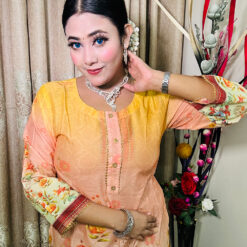 Alternative view of Bin Saeed Pakistani Cotton Printed Kurti