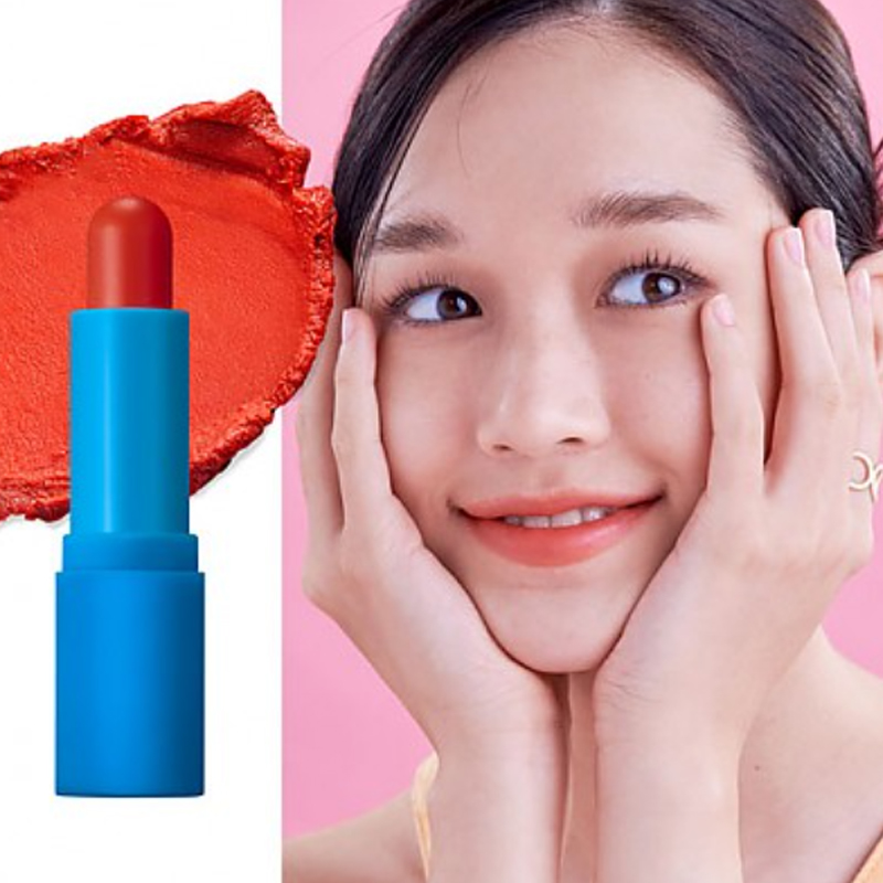 Tocobo Glass Tlnted Lip Balm 013 Tangerine Red 3.5g - Image 2