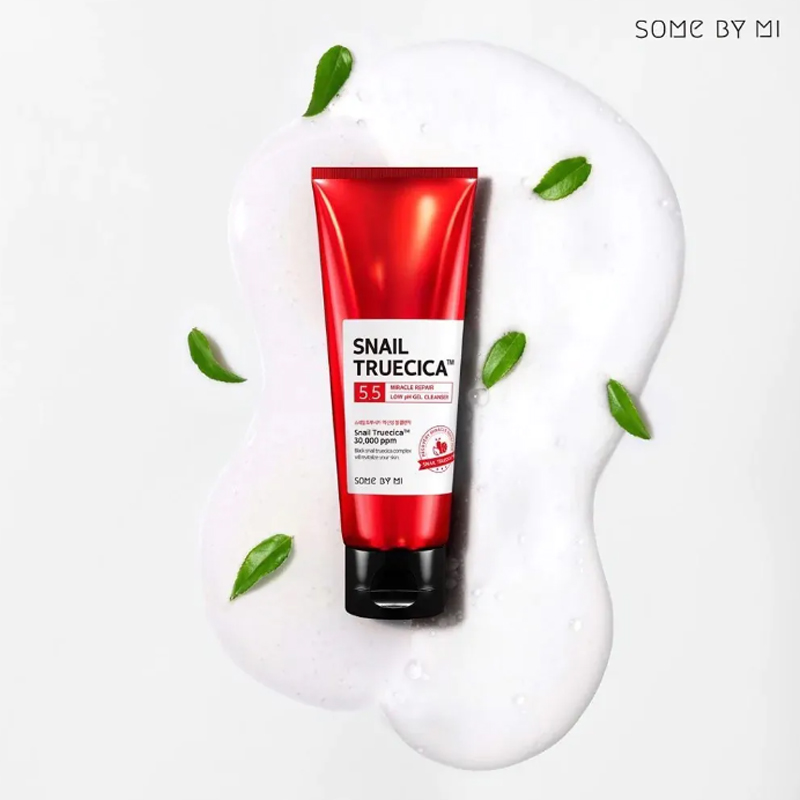 Some By Mi Snail Truecica Miracle Repair Low Ph Gel Cleanser 100ml - Image 4