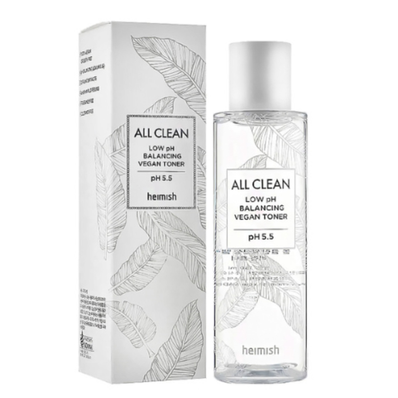 Heimish All Clean Low Ph Balancing Vegan Toner 30ml (Mini) - Image 3