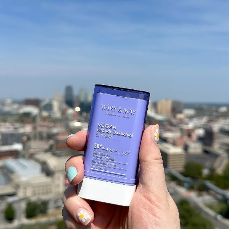 Mary&May Vegan Peptide Bakuchiol Sun Stick Spf50+ pa++++ 18G - Image 3