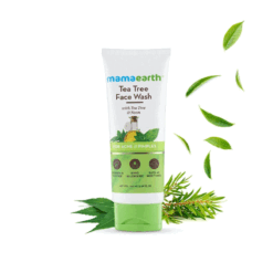 Mama Earth Tea Tree Face Wash For Acne & Pimples 100ml