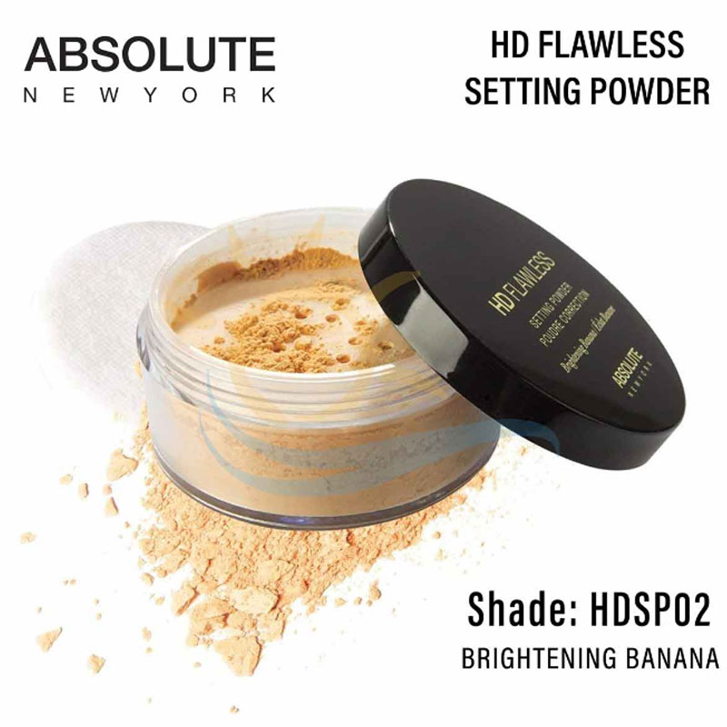 Absolute New York HD Flawless Setting Powder HDSP03 Golden Banana - Image 2