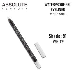 Alternative view of Absolute New York - Waterproof Gel Eye Liner - White Kajal - NFB91