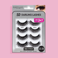 Alternative view of Absolute New York Multipack 5D Darling Eye Lashes ELDL61 Cecilia