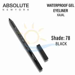Alternative view of Absolute New York - Waterproof Gel Eye Liner - Black Kajal - NFB78