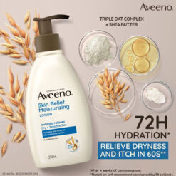 Alternative view of Aveeno Skin Relief Dry + Sensitive Skin Moisturizing Lotion 354ml
