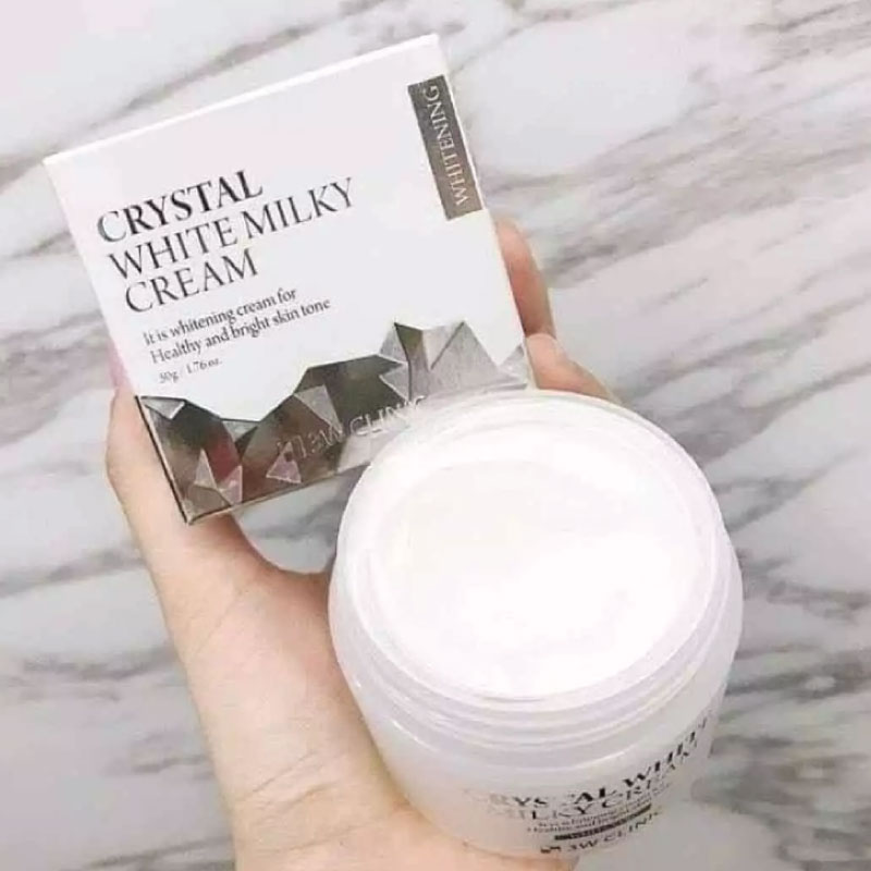 3W CLINIC Crystal White Milky Cream (50 Gm) - Image 2