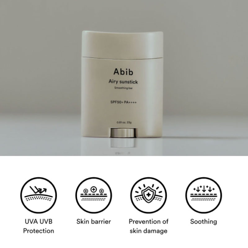 Abib Airy Sunstick Smoothing Bar 23g - Image 3