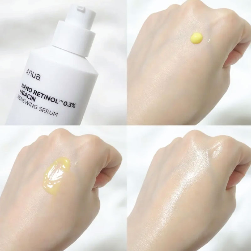 Anua Nano Retinol 0.3% + Niacin Renewing Serum 30ml - Image 2