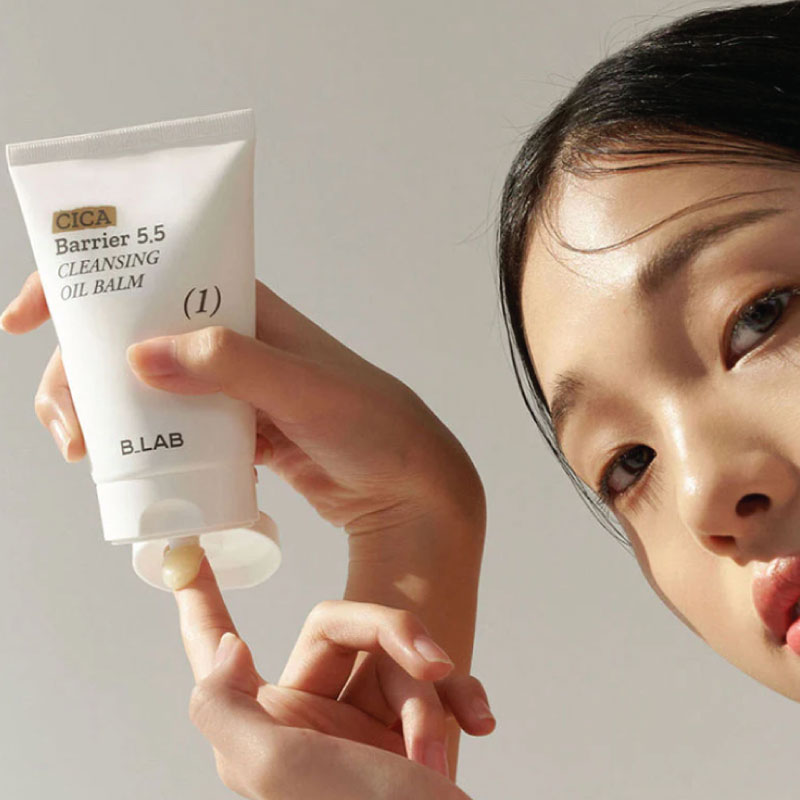 B.LAB Cica Barrier 5.5 Cleansing Oil Balm 100ml - Image 3