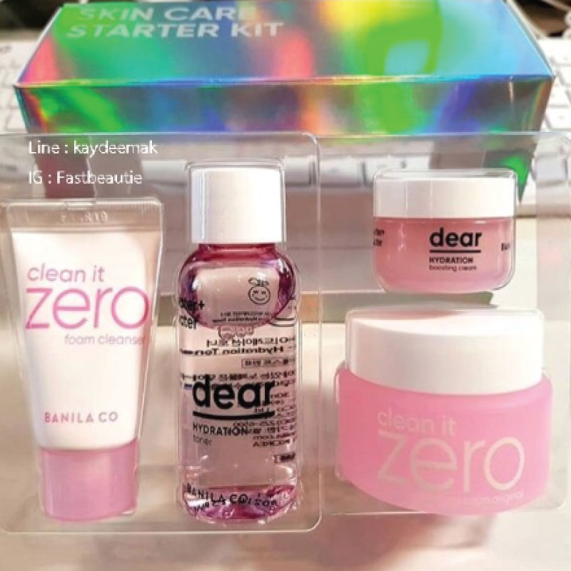 Banila co. Skin care starter kit