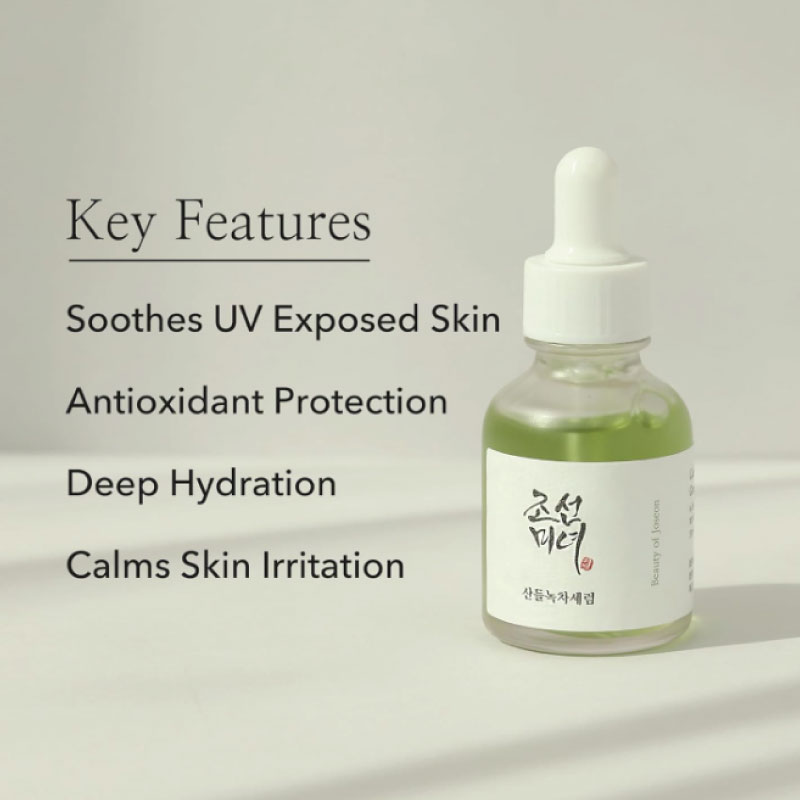 Beauty of Joseon Calming Serum : Green tea + Panthenol 30ml - Image 3