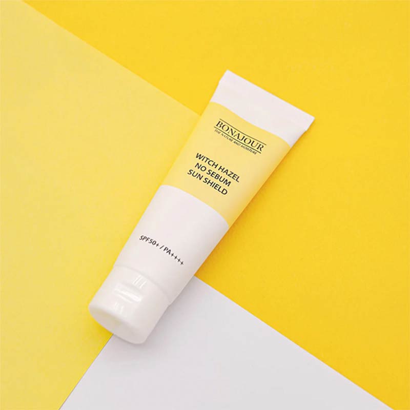 Bonajour Witch Hazel No Sebum Sun Shield 40ml (Physical Sunblock, Spf50+/pa++++)