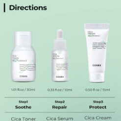 Alternative view of COSRX Pure Fit CICA-7 RELIEF KIT- 3 steps