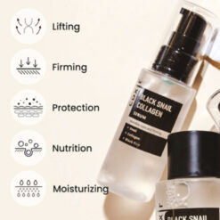 Alternative view of COXIR Black Snail Collagen Serum 50ML