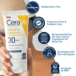 Alternative view of CeraVe Hydrating Mineral Sunscreen Broad Spectrum SPF 30 (75ml)
