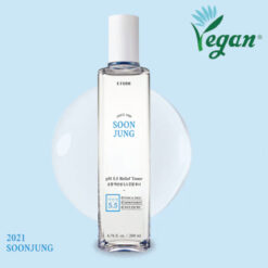 Alternative view of Etude Soon Jung PH 5.5 Relief Toner 200m