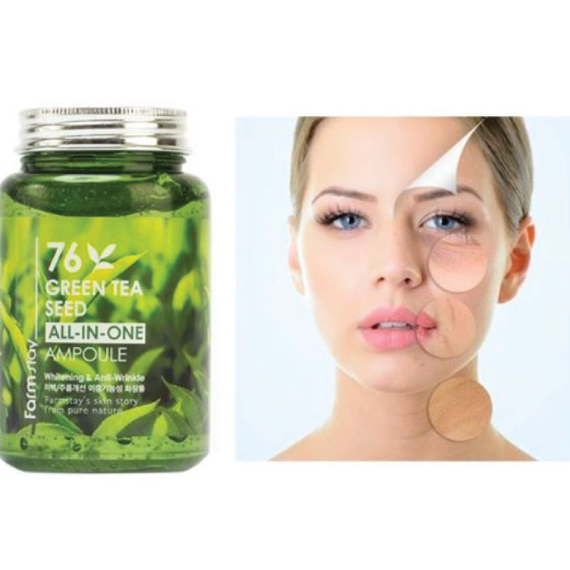 Farm Stay 76 Green Tea Seed All in one Ampoule 250ml - Image 2