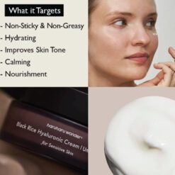 Alternative view of Haruharu Wonder Black Rice Hyaluronic Cream (Unscented) 50ml
