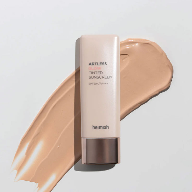 Heimish Artless Glow Tinted Sunscreen Shine Beige SPF50+ PA+++ 40ml - Image 2