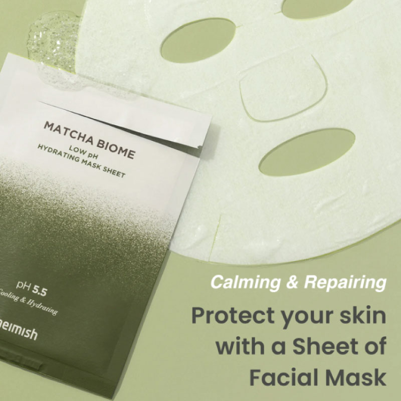 Heimish Matcha Biome Low pH Hydrating Mask Sheet 30ml (BUY 5 GET 5 FREE) (In Bangladesh) - Image 2