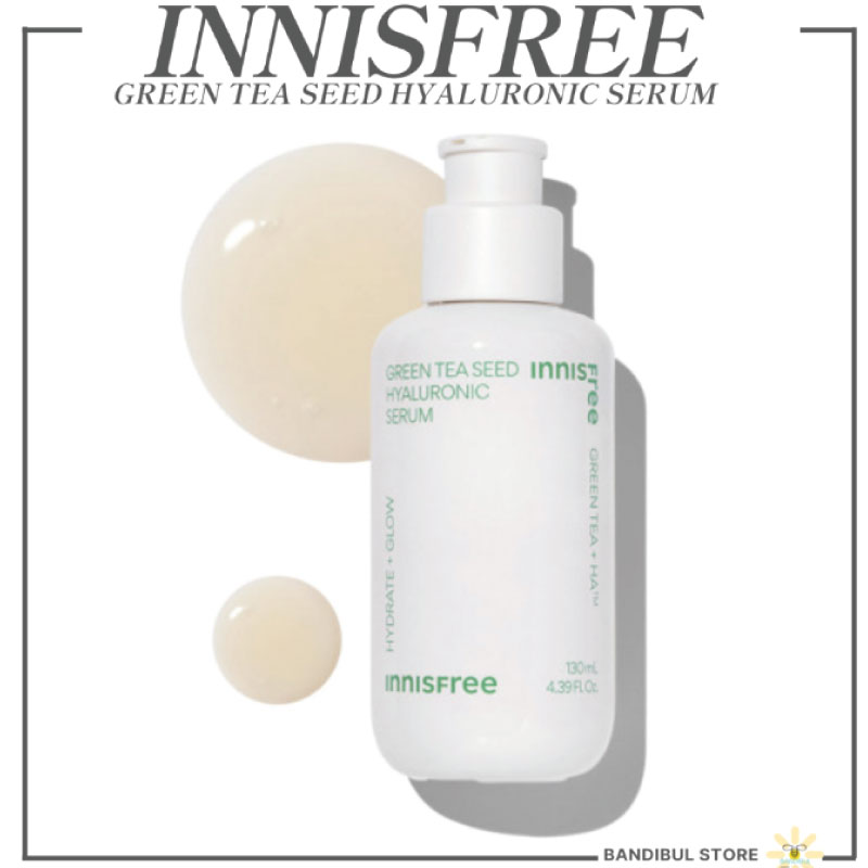 Innisfree Green Tea Seed Hyaluronic Serum 80ml - Image 2