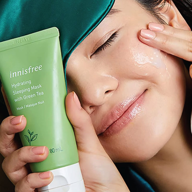 Innisfree Green Tea Sleeping Mask 80ml - Image 3