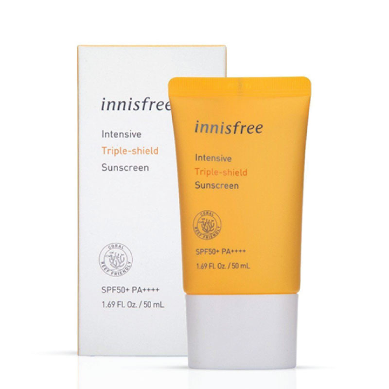 Innisfree Intensive Triple-shield Sunscreen SPF50+ PA++++ 50ml - Image 3