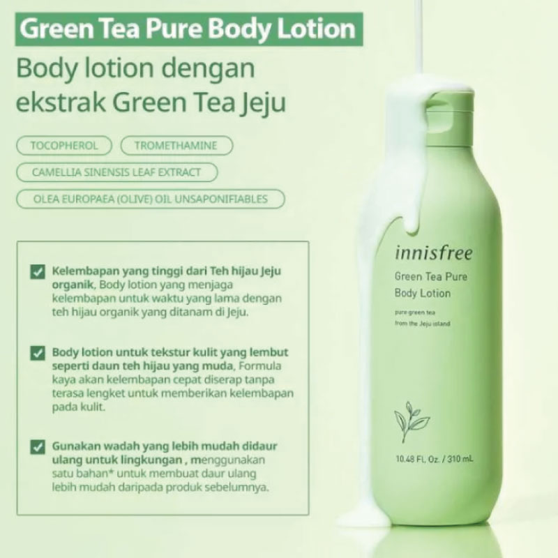 Innisfree Olive Real Body Lotion 310ml - Image 3