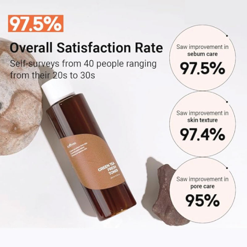 Isntree Green Tea Fresh Toner 200ml - Image 2