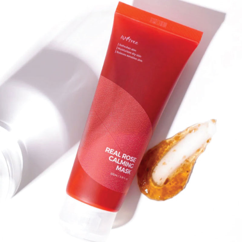 Isntree Real Rose Calming Mask 100ml - Image 2