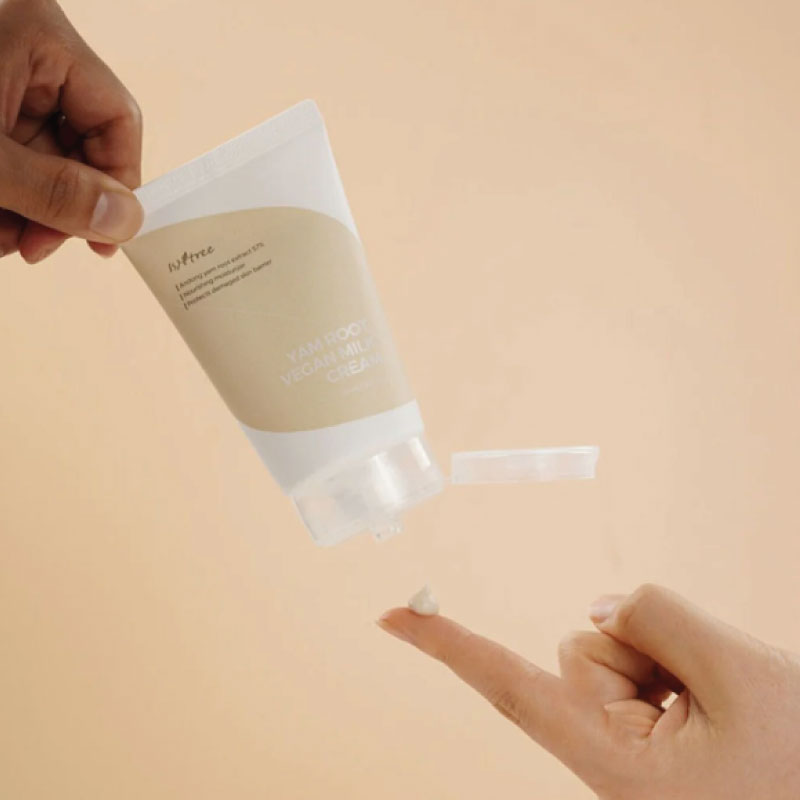 Isntree Yam Root Vegan Milk Cream 80ml - Image 2