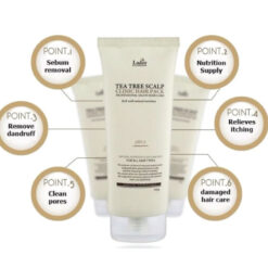 Alternative view of Lador Tea Tree Scalp Clinic Hair Pack 200ml (In Bangladesh)