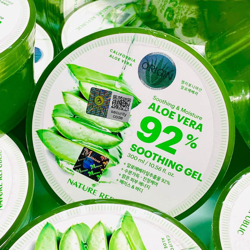 Nature Republic Soothing & Moisture Aloe Vera 92% Soothing Gel - Image 2