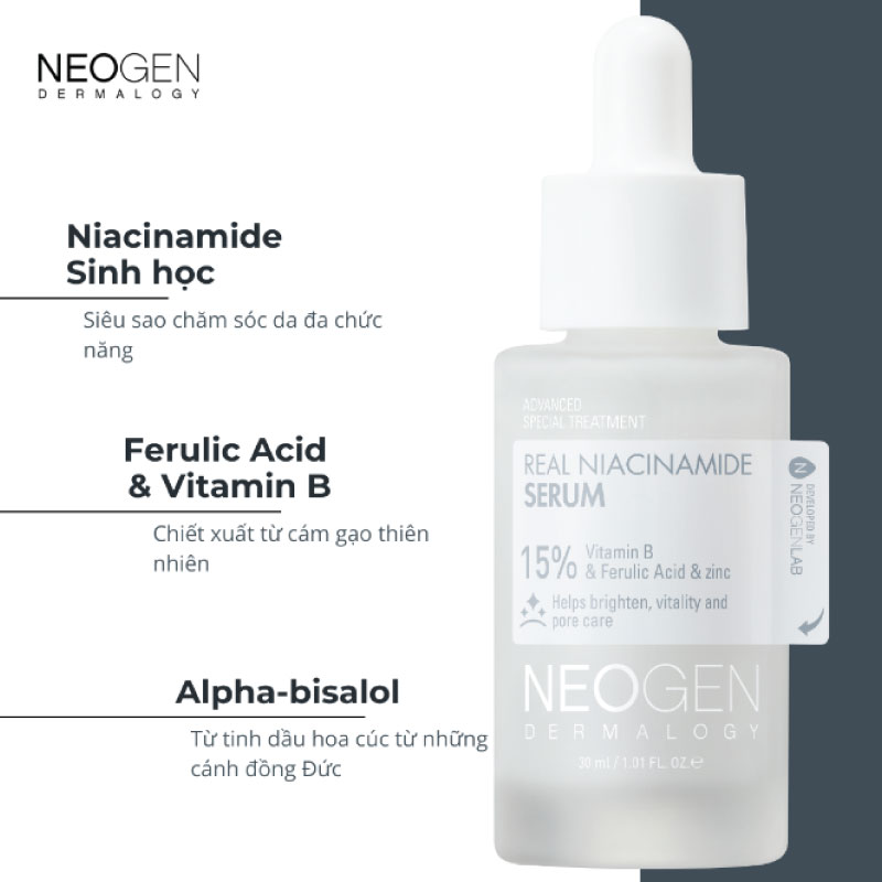 Neogen Dermalogy Real Niacinamide 15% Serum 30ml - Image 3