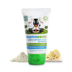 Mama Earth Milky Soft Face Cream For Babies 60g