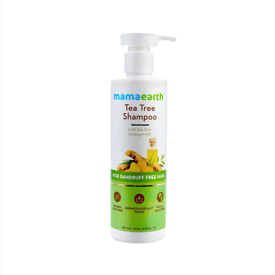 Mamaearth Tea Tree Shampoo For Dandruff Free Hair 250ml