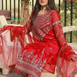 Exclusive Pakistani Unstitched Three-Piece Collection 2025